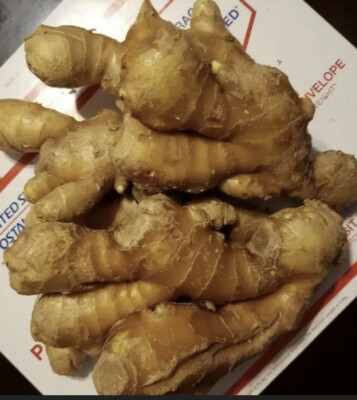 Ginger Root: Fresh, Whole, Raw,  Fresh, -2.5 Pound  Large  
