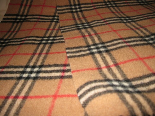 Bufanda Burberry vintage, clásica a cuadros Nova. 100% lana de cordero. - Imagen 6 de 12