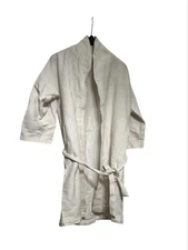 Welspun White Pure Cotton Bath Robe