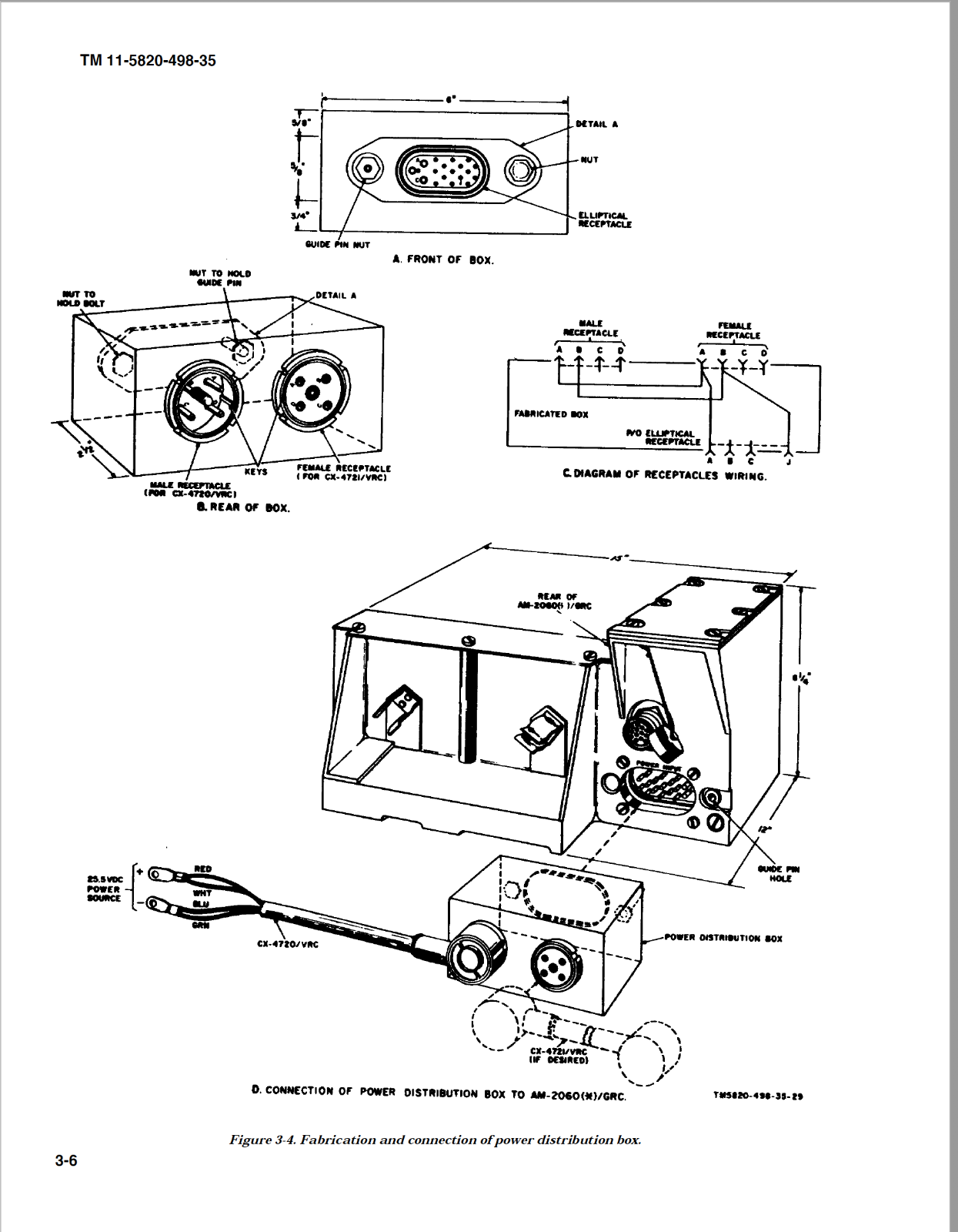 76 Page RADIO SETS AN/VRC-53 AN/VRC-64 AN/GRC-125 AN/GRC-160 Maint ...