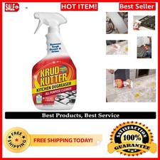 EPA Certified Kitchen Degreaser Spray - 32 oz All-Purpose, Non-Toxic Cleaner 0.44 per fl oz
