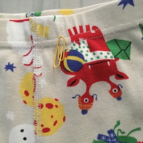 Hanna Andersson EUC Size 130 cm Boys 8 Christmas Monster Pajamas Organic Cotton - Picture 8 of 8