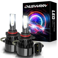 For 2015 - 2021 Dodge Charger - 2pc LED Headlight Kit Bulbs 9005 6000k white