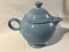 Homer Laughlin Fiesta Teapot w/Lid 44 oz. 5 Cup Periwinkle retired 2006 NEW
