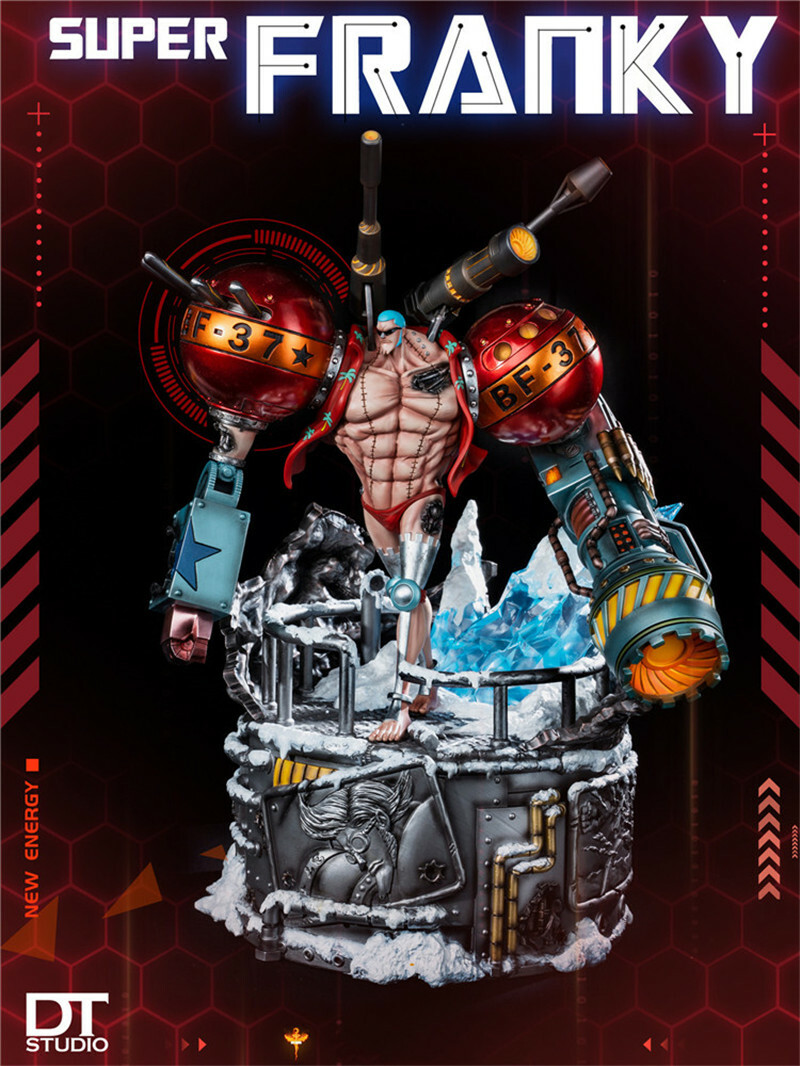One Piece Super Franky Statue Resin DT Studio Model GK Collections 53cm |  eBay