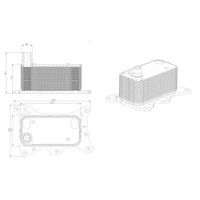 ÖLküHler Passend FüR Mercedes-Benz B-Klasse W246 W242 A-Klasse W176 X156