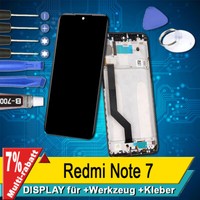 Display FüR Xiaomi Redmi Note 7 Komplettes Bildschirm Lcd Touch Schwarz Rahmen +