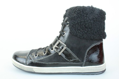 black patent leather sneakers womens