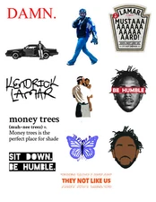 Kendrick Lamar Sticker Pack