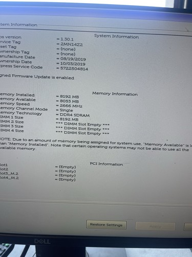 1 Dell Optiplex 7070 9th Gen Core i5-9500 16GB No HDD - Picture 3 of 4