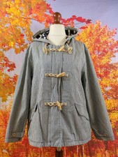 Seasalt Cornwall Tin Cloth 100% Organic Cotton Rain Jacket. Uk Women's Size 18