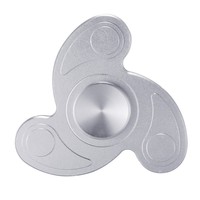 3x Fidget Spinner Toy Metal Stainless Steel Leaf Flower Finger Spinner Silver on sale 3x Fidget Spinner Toy Metal Stainless Steel Leaf Flower Finger Spinner Silver on sale
