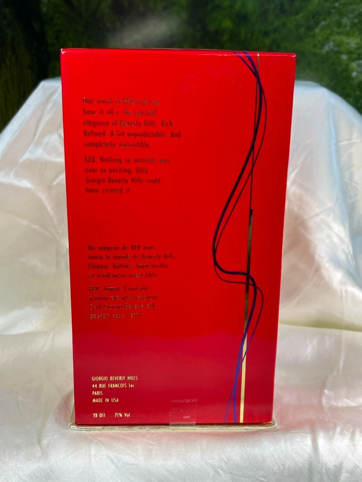 Giorgio Beverly Hills Red 30ml Extraordinary Perfume Splash (with box) - Image 2 of 4