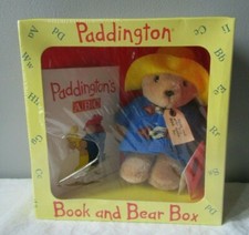 Vintage Viking 1990 Paddington Book and Bear Box NIB