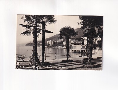 F396) ABBAZIA - Palme nel Lungomare del Sud - OLD!