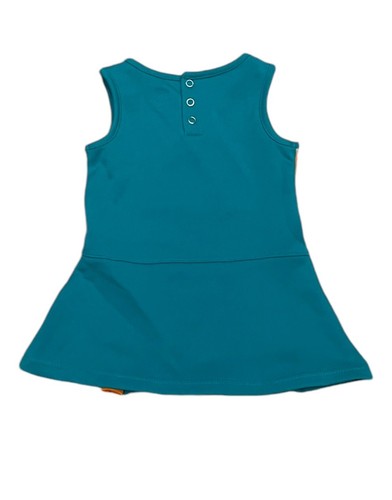 Miami Dolphins NFL Girls Toddler Cheerleader Dress Outfit 18 Months MINT - Picture 2 of 5