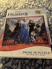 Disney FROZEN II 3D Puzzle 500 Pieces 24 X 18 In Prime 3D
