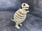 Vintage Bandai 1987 T-Rex Dino  Skeleton Egg Monster Meteorbs Charanporan Tamago