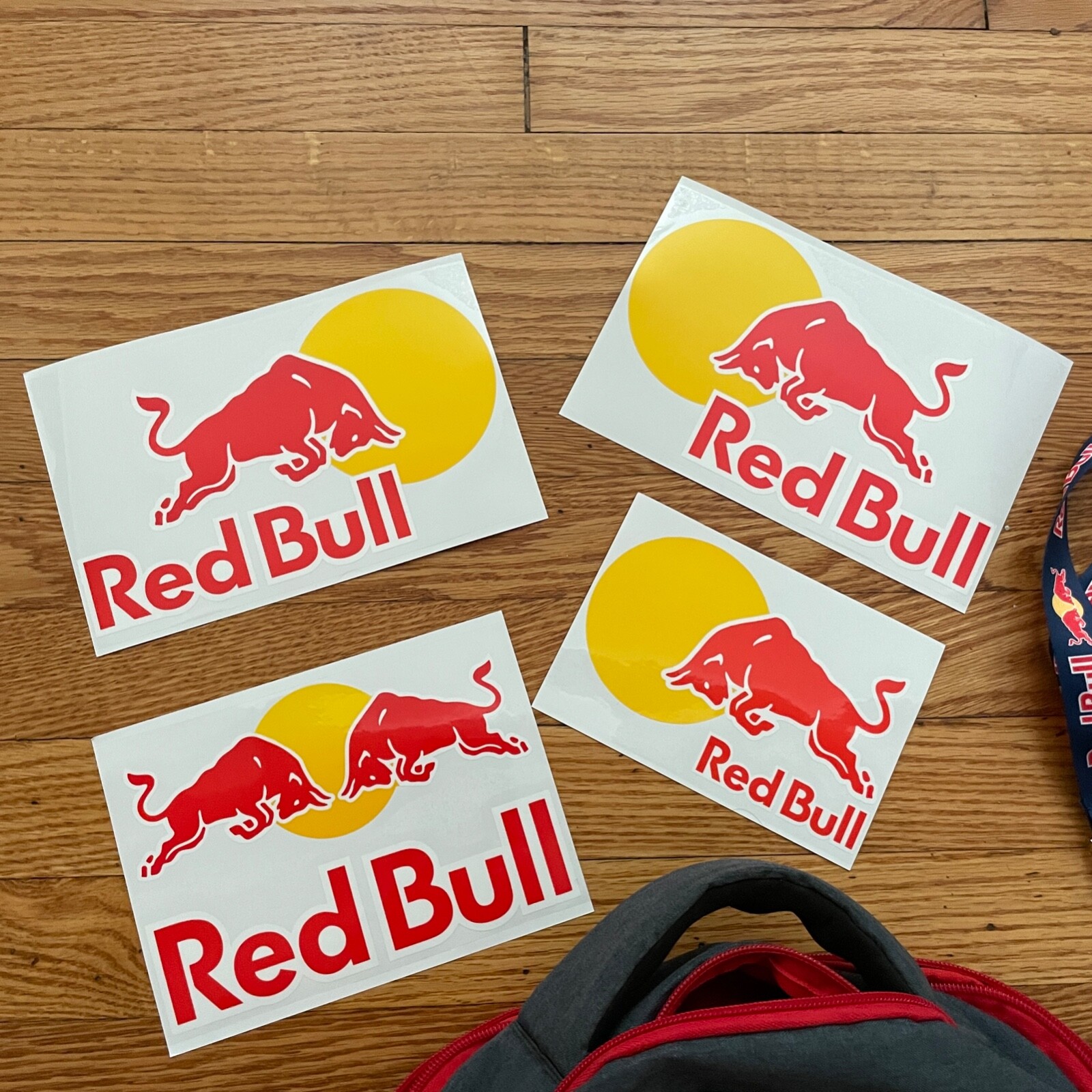 RED BULL ATHLETES ONLY BUNDLE - 2023 BACKPACK + WATER BOTTLE + WALLET + STICKERS