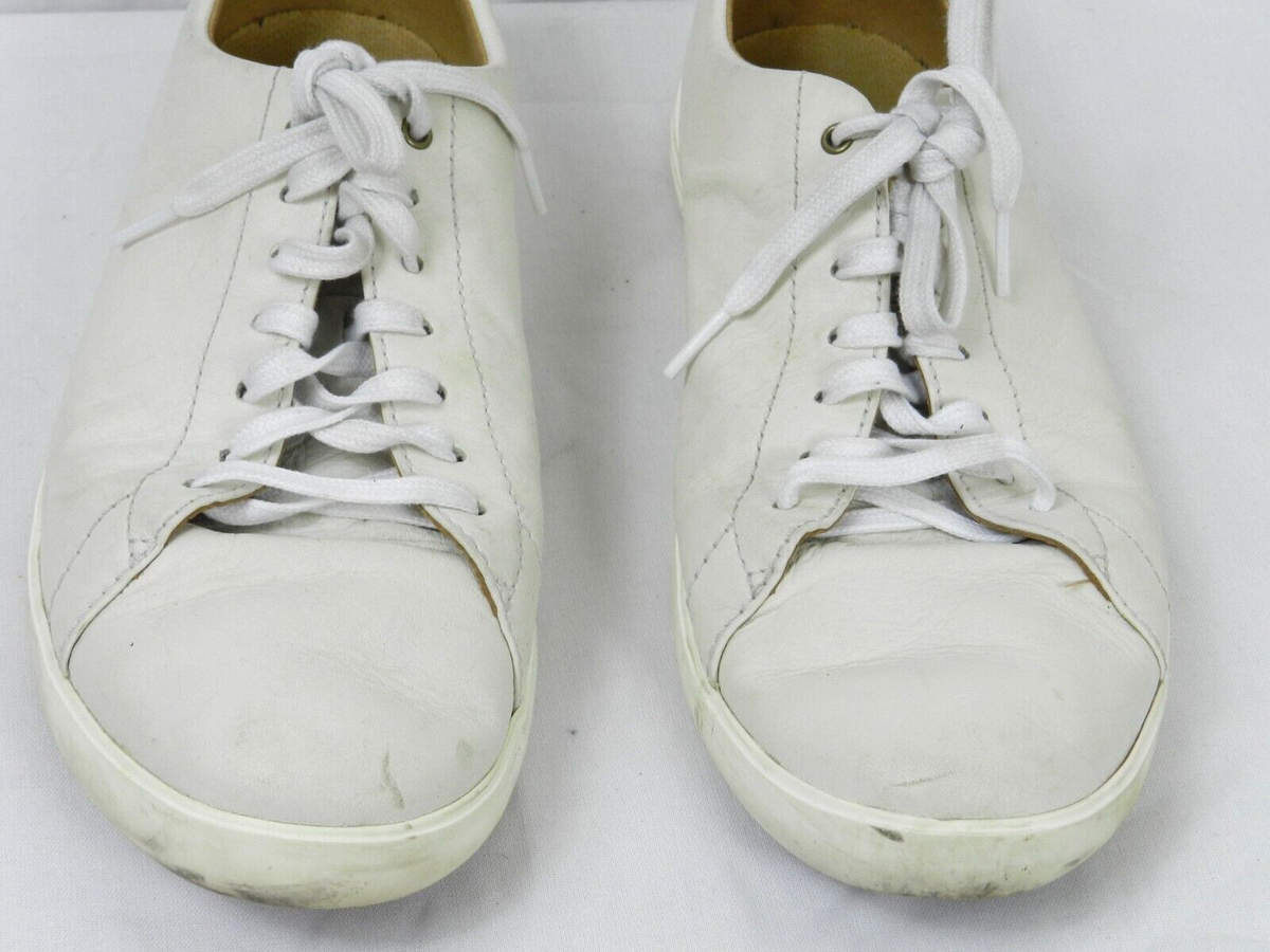 Cole Haan Grand OS White Leather Oxford Casual Shoes Sneaker Mens