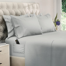 Dreamcare 6 Piece Deep Pocket Sheets Microfiber Sheets Bed Sheets Bedding Sets F
