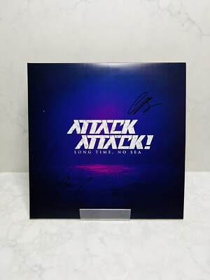 Attack Attack! - Long Time, No Sea EP (Vinyl Record LP) Signed by Band, New!