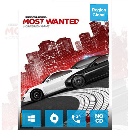 Need For Speed Most Wanted pour PC jeu origine région clé gratuit - Photo 1/1