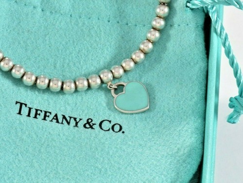 Heart Charm Bead Bracelet 