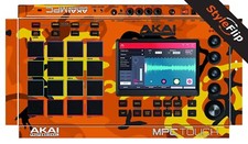 Akai MPC Touch  Orange Camo  Protective Decal  StyleFlip Skins