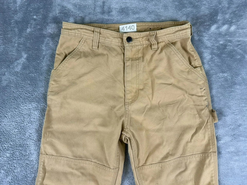 PANTALONES MUJER PATAGONIA CÁÑAMO LONA DOBLE RODILLA TALLA 4 BEIGE TODAS LAS ESTACIONES Foto 2 de 4