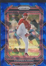 2023 Panini Prizm #134 Cooper Hjerpe St. Louis Cardinals Blue Ice Prizm