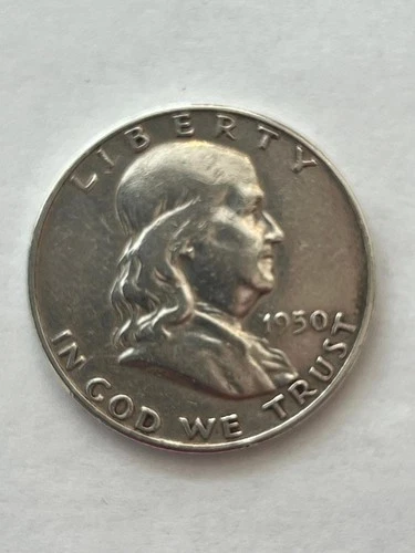 1950 D - VF Franklin Half Dollar