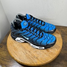Nike Air Max Plus TN Blue Gradient Black White DM0032-402 Mens Size 8.5 Running