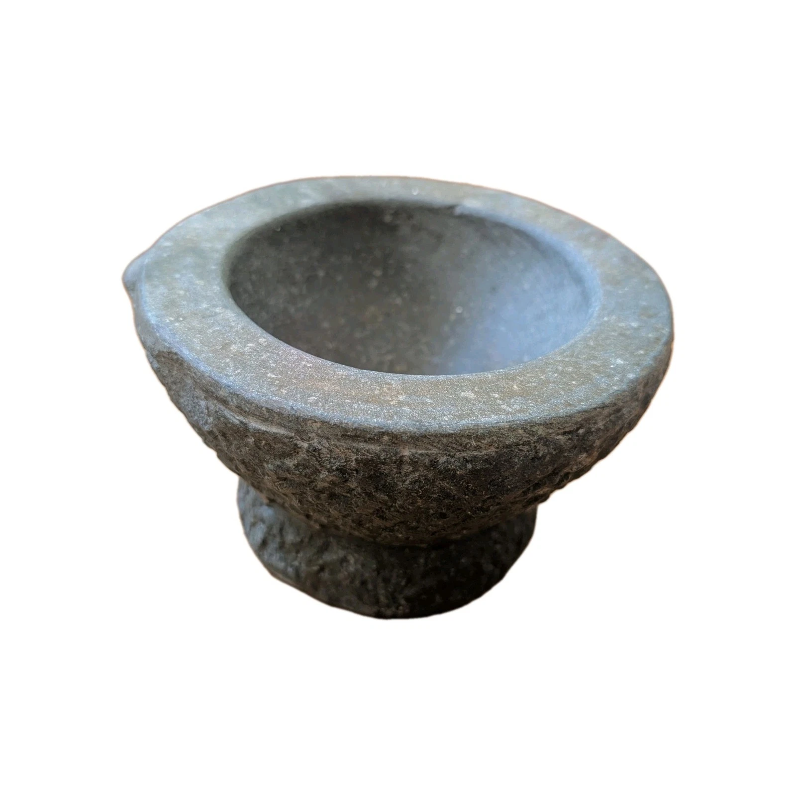 Granite Stone Mortar HEAVY 6+lbs Vintage 1960s Kitchen Spice Grinder No Pestle
Opens in a new window