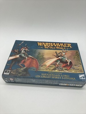 Shugengan Lord on Great Spirit Longma Cathay Warhammer Old World Ships Fast