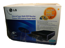 LG External Super Multi DVD Rewriter   Model GE20LU10   20x Write Speed   Tested