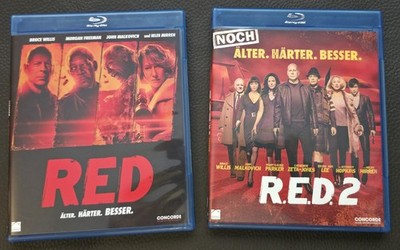 R.E.D. - R.E.D. 2 - Noch Älter Härter Besser - [Blu-Ray] double feature