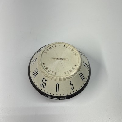 VTG MCM Atomic Presto Minute Timer Flying Saucer Hong Kong