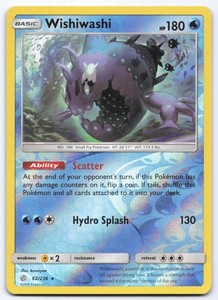 Wishiwashi 62/236 Cosmic Eclipse Reverse Holo
