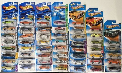 Huge Lot of (52) Hot Wheels Classic Muscle Cars GM, Mopar, Ford , 1991-2012 Mix