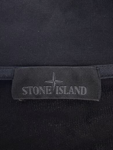 STONE ISLAND Ghost Half Zip Sweatshirt/ Size M/ Cotton/ Black/ Solid Color thumbnail 3