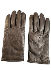 Thinsulate Insulation 40 Gram Gloves Size Large Black Soft Genuine Leather