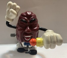 The California Raisins 4 Wind up Toy Vintage 1988 Tested Works Fast Shipping