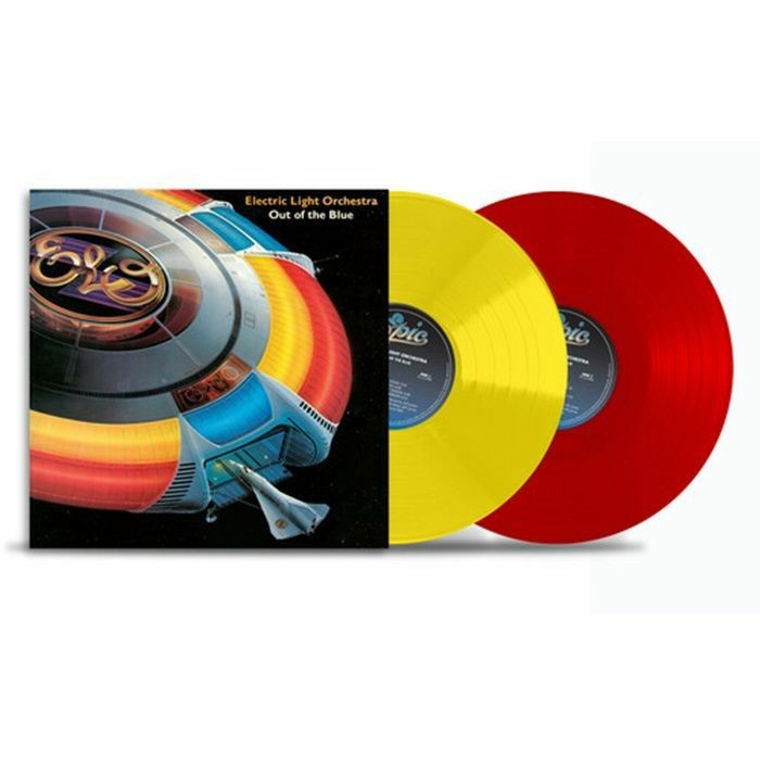 ELECTRIC LIGHT ORCHESTRA - Out Of The Blue - RED & YELLOW VINYL 2XLP