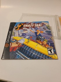 Crazy Taxi (Sega Dreamcast, 2000) AUTHENTIC CIB Complete Game TESTED/WORKING