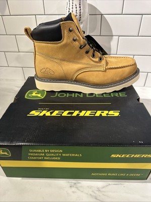 Sketchers John Deere Kadmiel Grand Creep Work Boots Men s 11.5 *NEW*