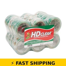 Duck HD Clear Packing Tape, 1.88 in x 55 yd, 24 Rolls