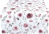 Clayre & Eef RUR64 TischläUfer Rosa 50X140 Cm
