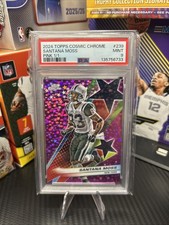 2024 Topps Cosmic Chrome Starfractor Santana Moss #239 Pink 1/1