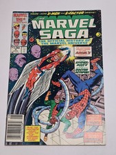 1986 The Marvel Saga: The Official History of the Marvel Universe #9 Comic